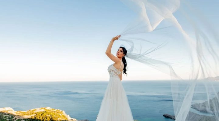 Black Chic Bridal Wedding Dresses